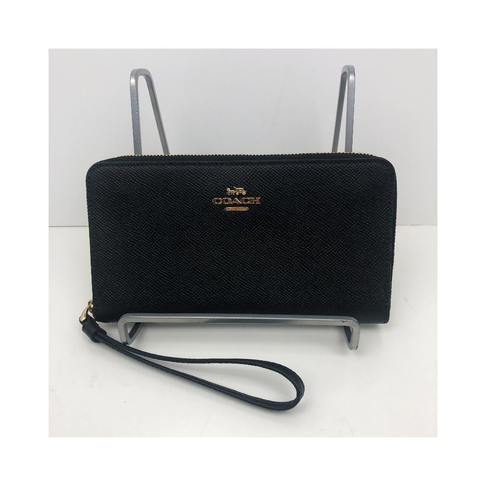 New Coach Accordion Zip Wallet Wristlet